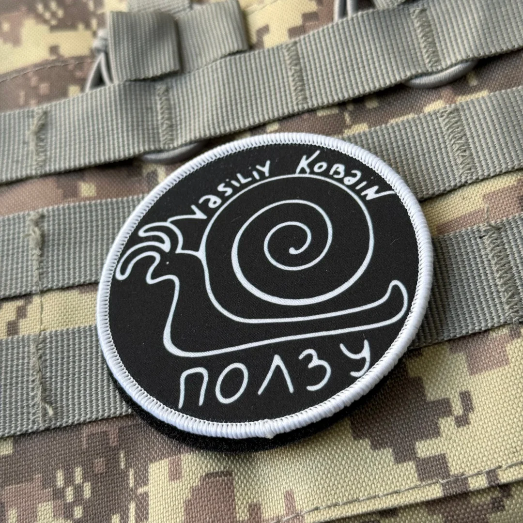 Parche de caracol, insignia de moral impresa, brazalete táctico personalizado, parches militares con gancho para ropa, pegatinas para mochila al aire libre - imagen 4