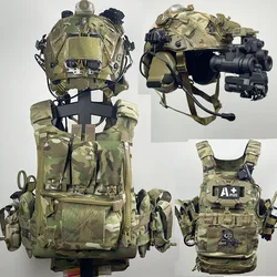 Chaleco táctico antibalas camuflaje exterior para operaciones de campo