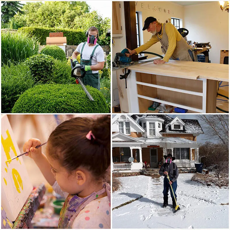 Filtro de partículas 2091/2097 P100 para 3m 6200 6800 7502 Serie respirador máscara antipolvo accesorio carpintero pintura industria en aerosol - imagen 5