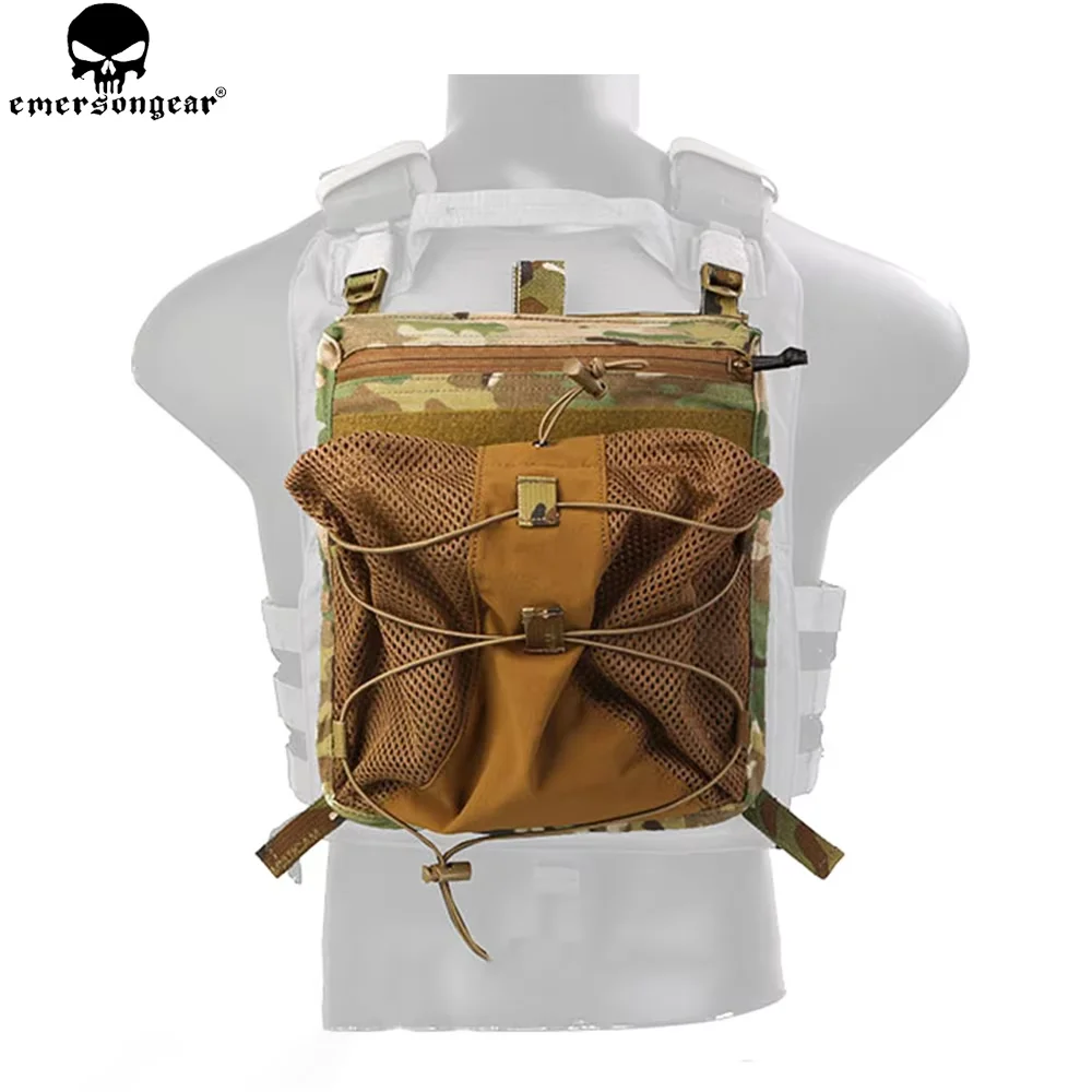 Emersongear LXB estilo Bungee Pack para 420 bolsa de almacenamiento táctica Multi-camo chaleco de caza mochila tiro Airsoft Camping EM9534 - imagen 4