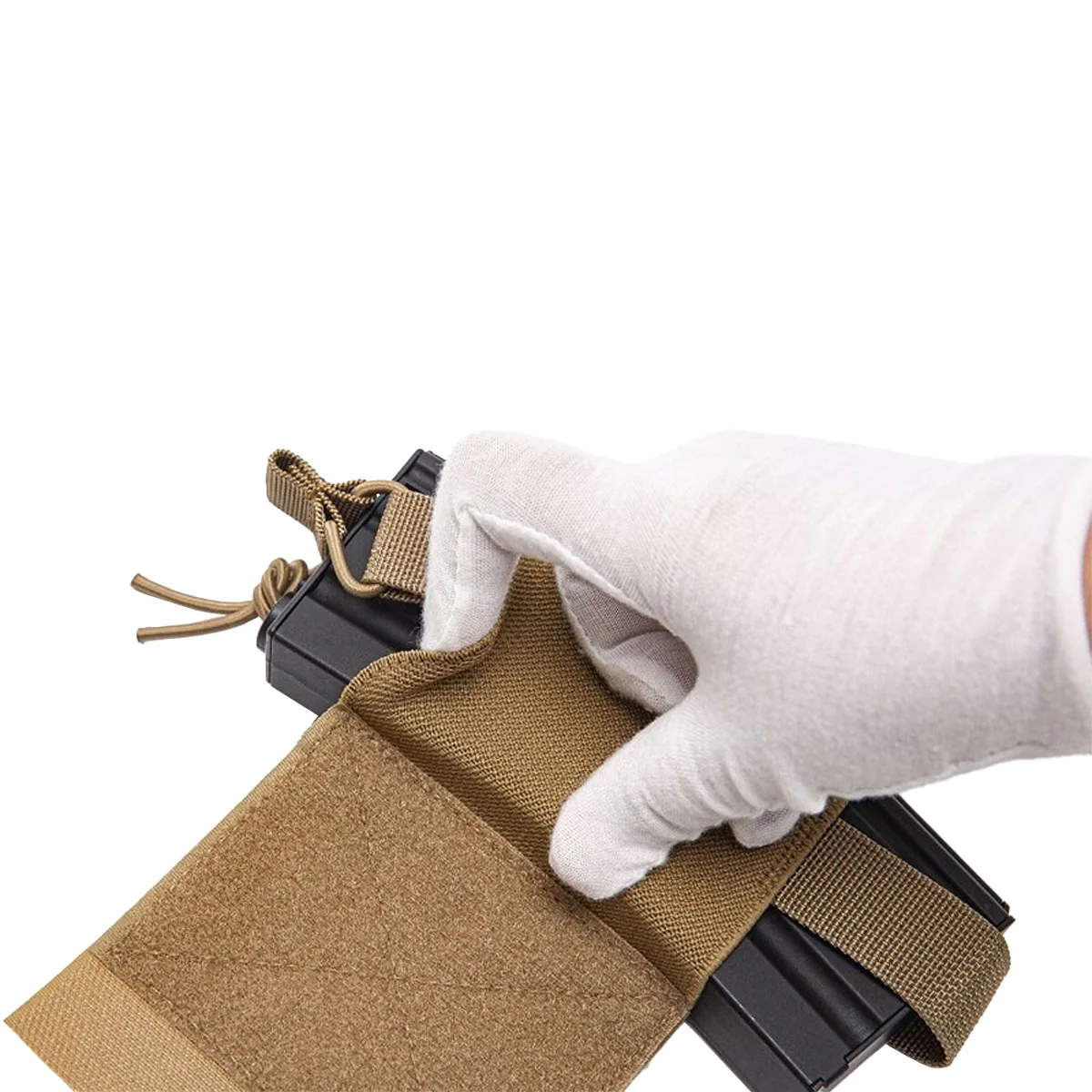 Chaleco táctico V2 estilo Ferro, bolsa elástica para soporte de Radios AR15 M4 5,56, bolsa Mag FCPC V5, equipo de caza Airsoft, paquete lateral de Radio - imagen 4