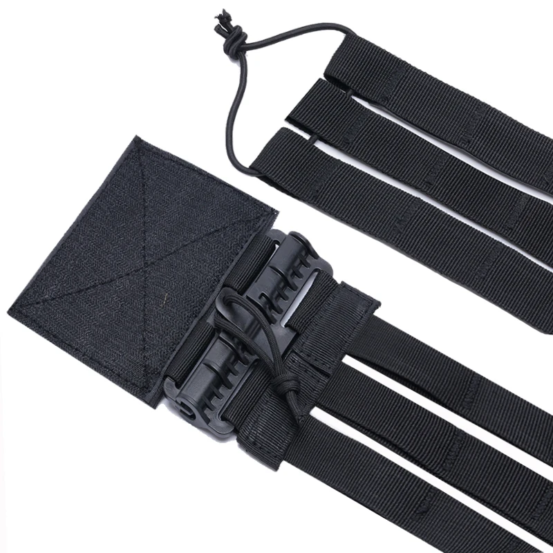 Conjunto de hebilla de extracción rápida, accesorios para chaleco táctico, Kit Molle de hebilla de liberación rápida, cinturón Universal para chaleco Airsoft de caza, 2 uds.