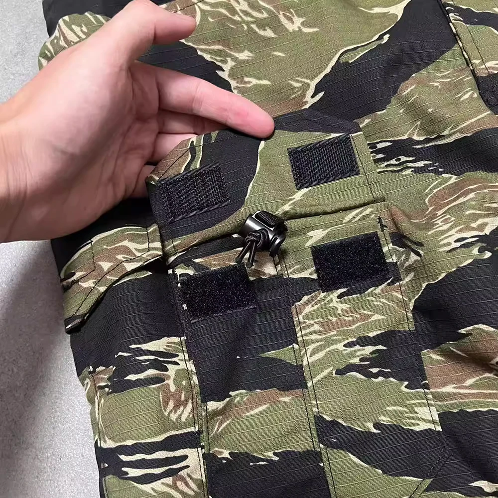 Nuevo conjunto de traje de rana G3 a rayas de tigre de la jungla para deportes al aire libre, traje de rana GEN3 a rayas de tigre de Vietnam, conjunto de pantalones tácticos - imagen 5