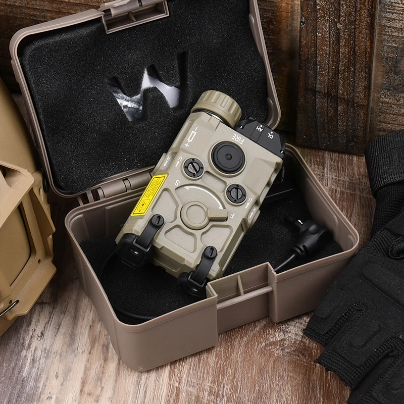 Linterna táctica eotec OGL de plástico de nailon rojo verde punteado blanco luz estroboscópica para caza, Rifle de Airsoft, accesorio de pistola láser - imagen 5