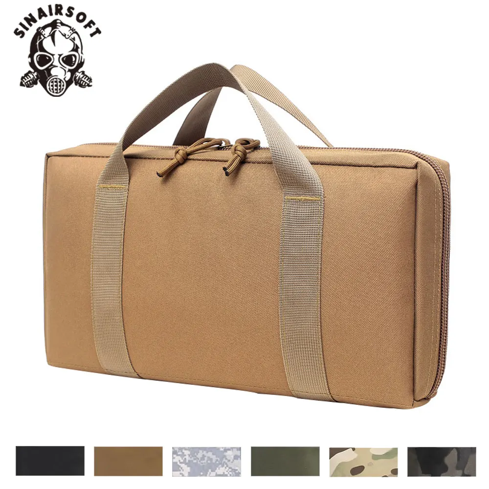 Bolsa de transporte para pistola táctica, funda para Glock 17 Beretta, bolsa acolchada a prueba de golpes para revistas, bolsa Universal para pistola de caza