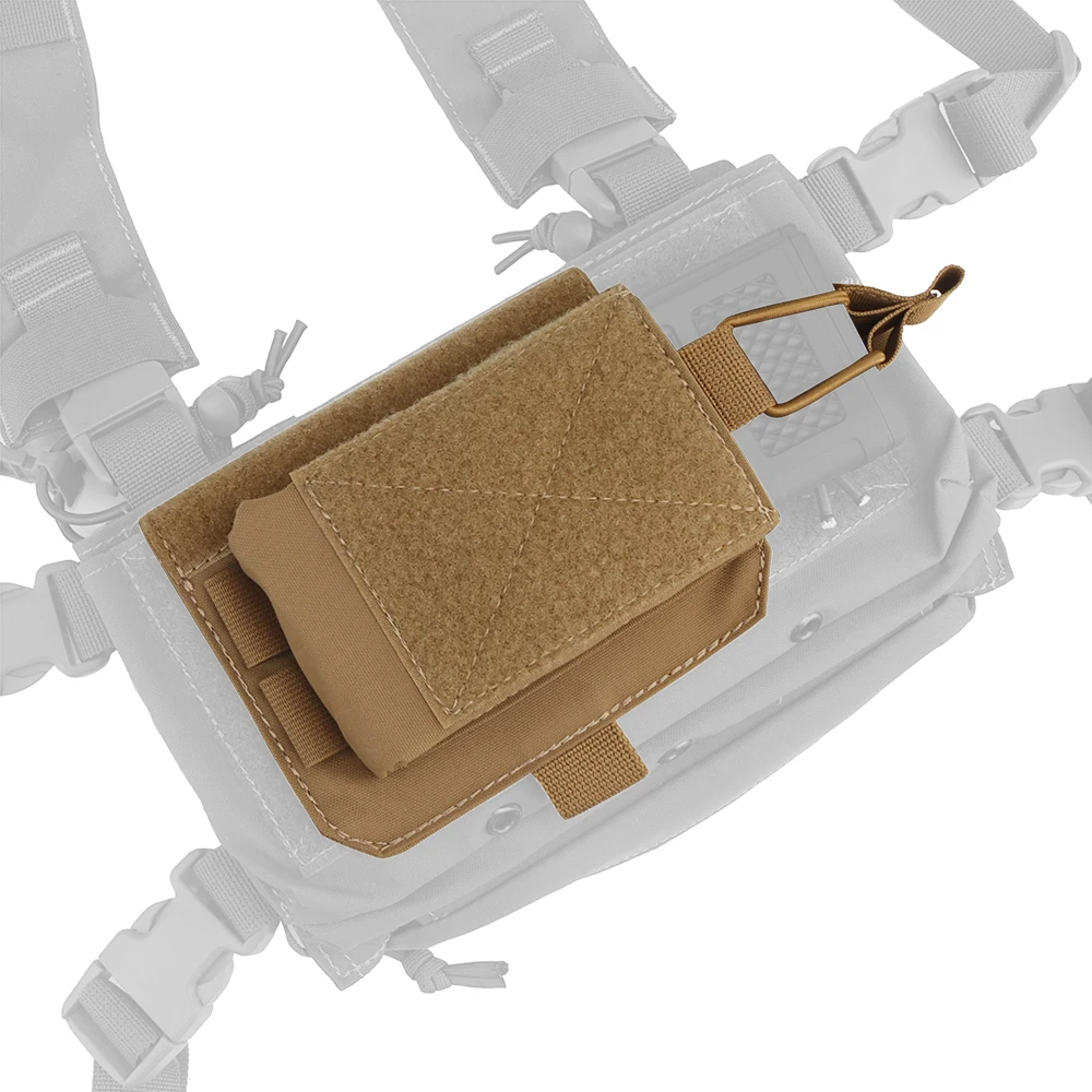 Bolsa táctica MK4 para el pecho, bolsa para revistas de 5,56/7,62mm, Radio, Walkit, bolsa de Talkie, Chaleco de caza militar, bolsa de herramientas de utilidad - imagen 5