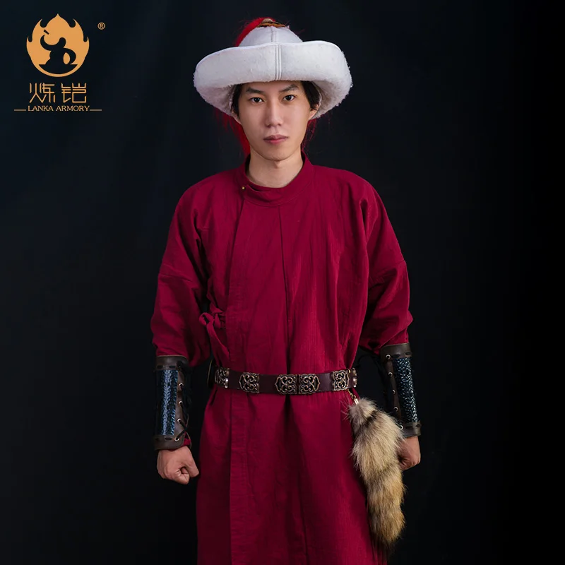 Armadura colgante de cola de zorro/lobo, accesorios chinos Hanfu - imagen 2