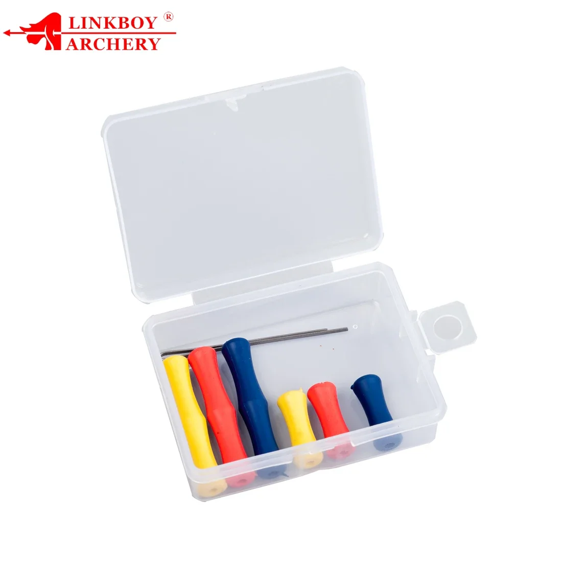 Protector de dedo de silicona suave para caza y tiro con arco protección para arco y flecha, tiro rápido 1 Juego, - imagen 4