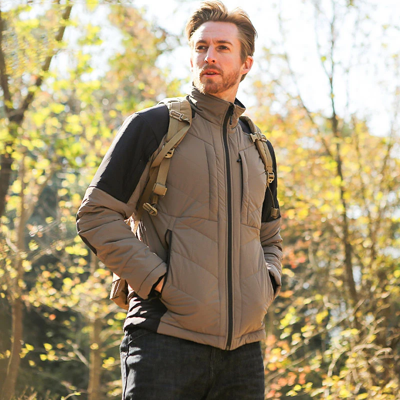 Ropa de algodón a prueba de frío para exteriores, abrigo de algodón táctico, ropa de algodón gruesa y cálida a prueba de viento, abrigo de otoño e invierno - imagen 4