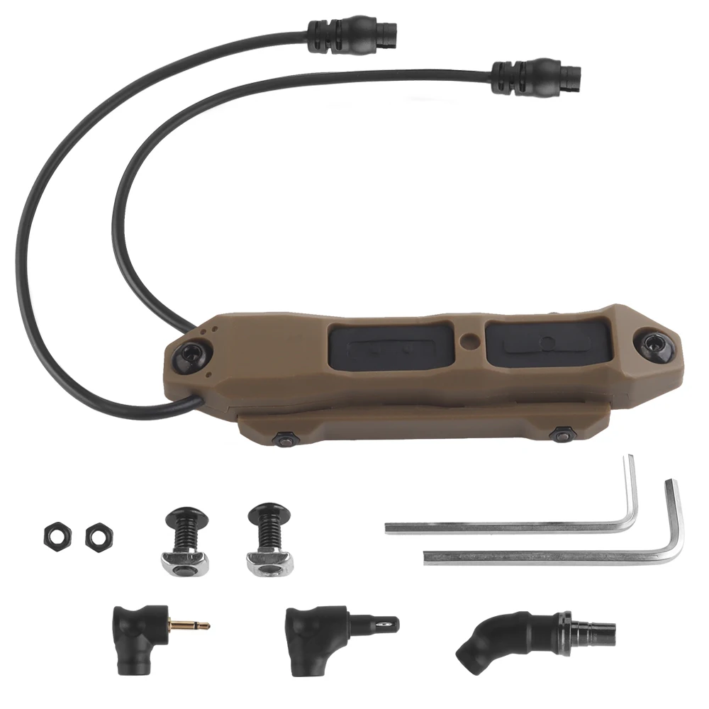 AXON Pro interruptor de cable único con 3 tipos de conectores TAPS Pro interruptor de cable para PEQ y conector de linterna accesorios de caza