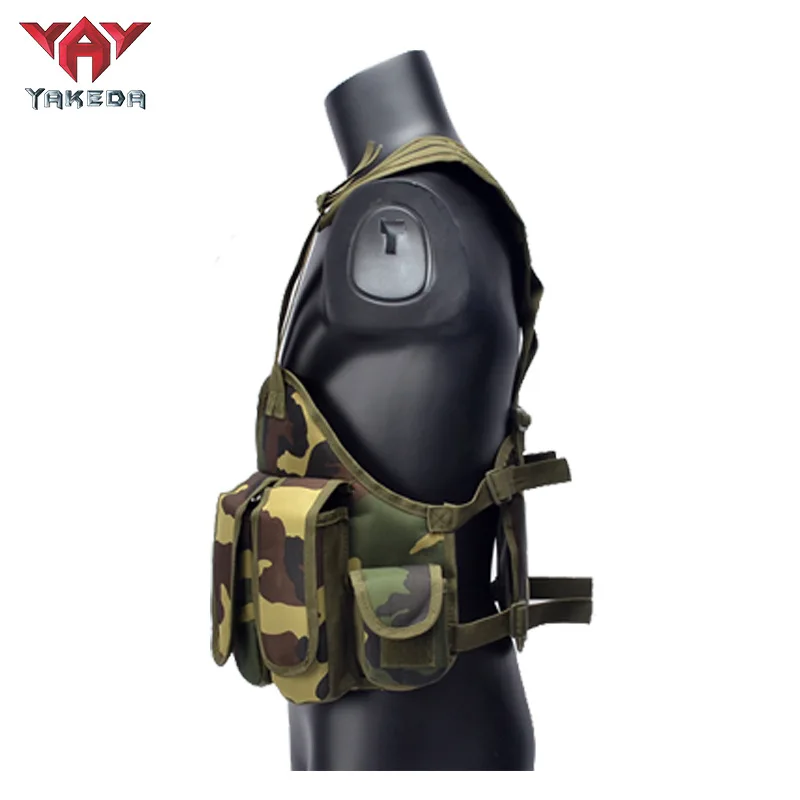 YEKEDA-chaleco táctico de camuflaje para hombre, equipo de bolsa de bala de combate CS, chaleco táctico para exteriores - imagen 4
