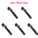5pcs Black Clips