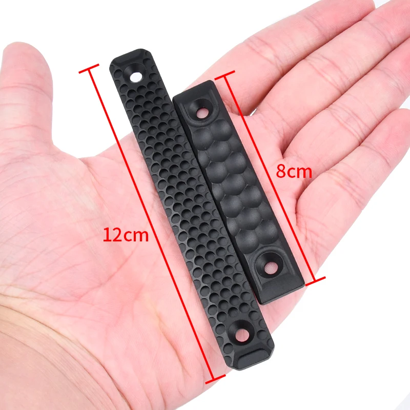 WADSN MLOK KEYMOD Rail Panel Airsoft Rifle AR15 AK M4 M16 caza antideslizante tira decorativa juguete accesorios tácticos - imagen 5