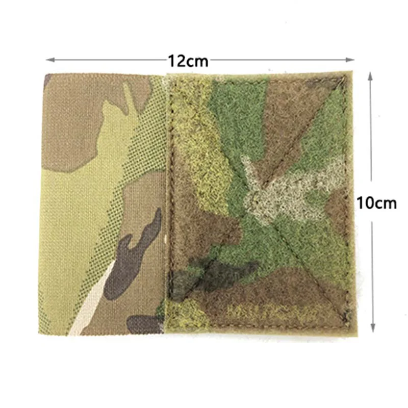 Tipo de chaleco táctico y cinturón tipo torniquete bolsa elástica portador de placa para aparejo de pecho 2 "* 3" gancho y bucle soporte de almacenamiento seguro - imagen 4