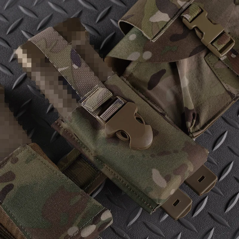 Bolsa de un solo cargador de correas, fijación de hebilla, montaje MOLLE, muy adaptable, 5,56 - imagen 3