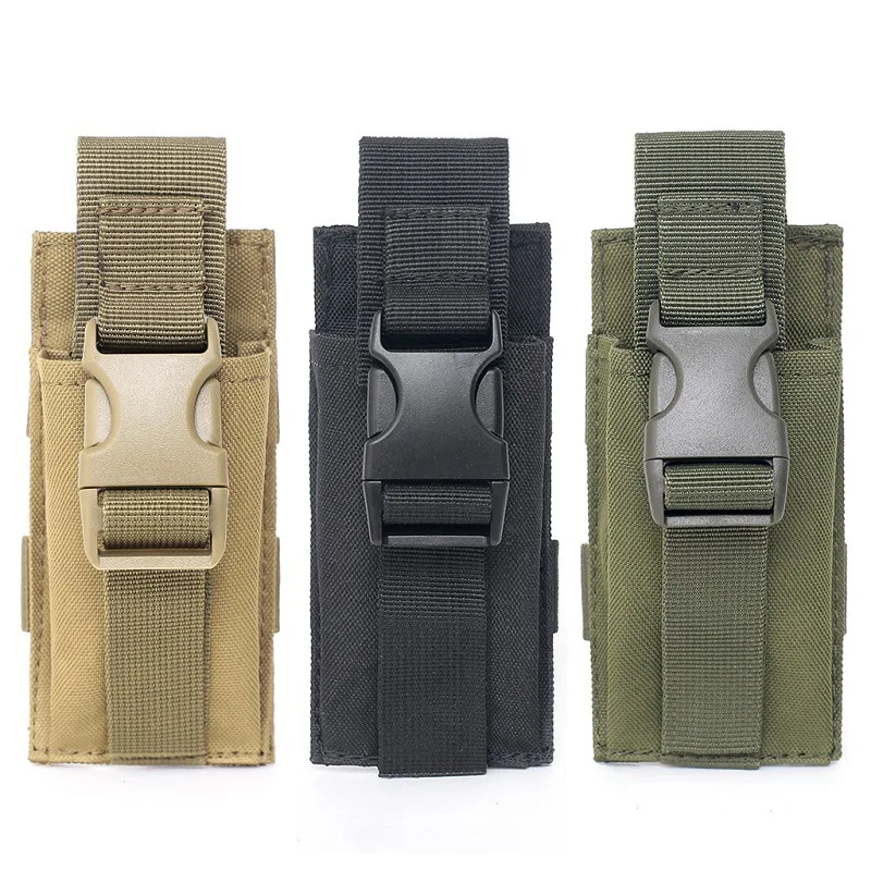 Bolsa táctica Molle DEC para exteriores, accesorio para cuchillo, herramienta, cinturón de caza, 9MM - imagen 2