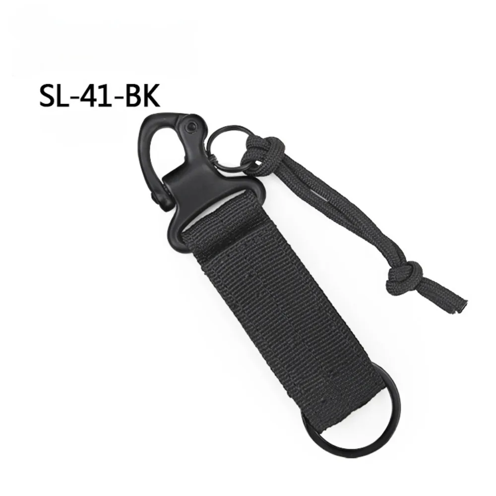 Llavero táctico mosquetón multiusos para cinturón y camping - imagen 4