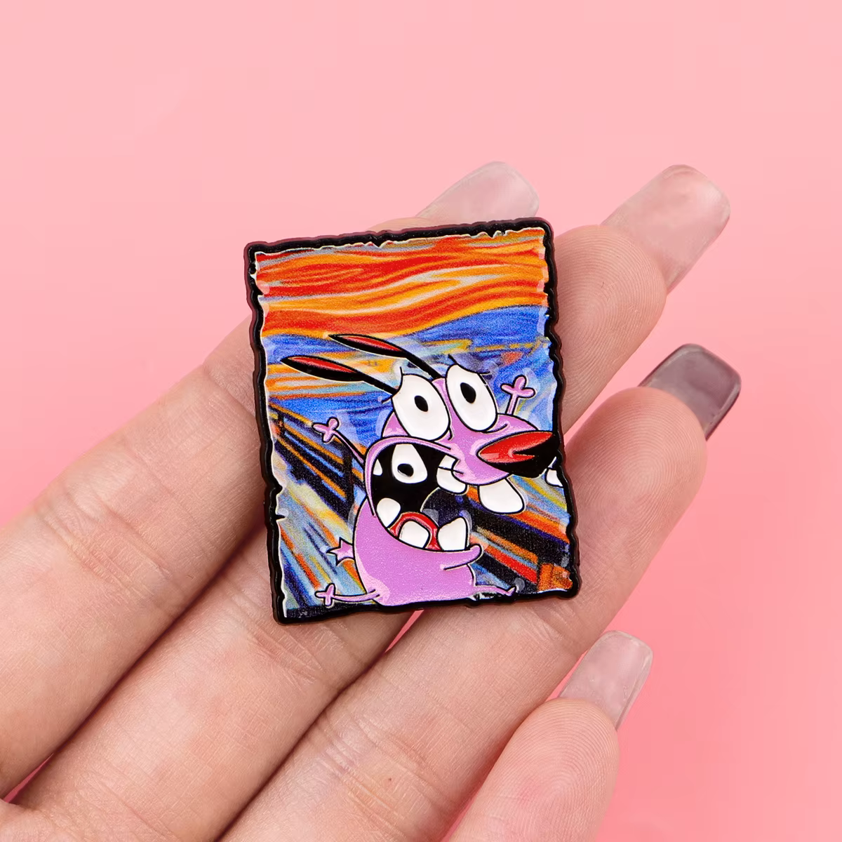 Pin esmaltado artístico para mochila MOLLE – Broche divertido tactico - imagen 4