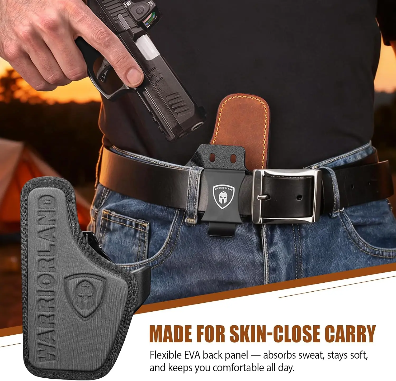 Para G2C/G3C/G3 /G2s/GX4 Carry /PT111 G2 /PT140 G2-IWB Funda de cuero, funda de transporte oculta, comodidad definitiva, mano derecha - imagen 3