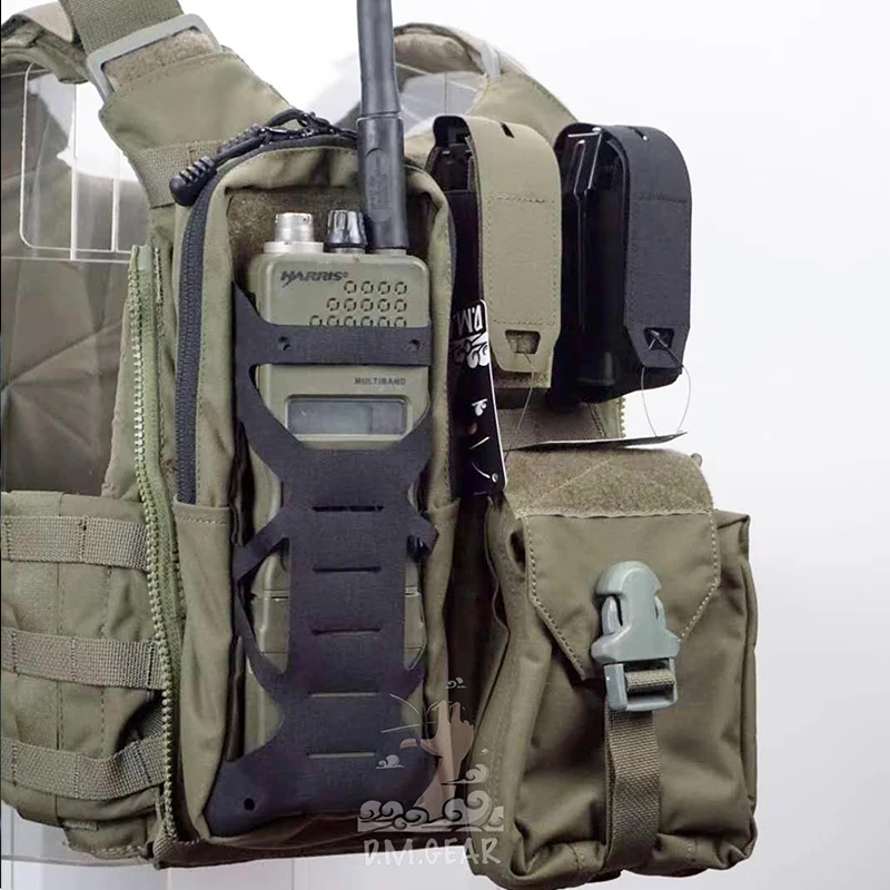 DMGear-bolsa táctica Molle, riñoneras para hombre, bolsa para teléfono móvil, accesorios de caza para acampar al aire libre - imagen 5