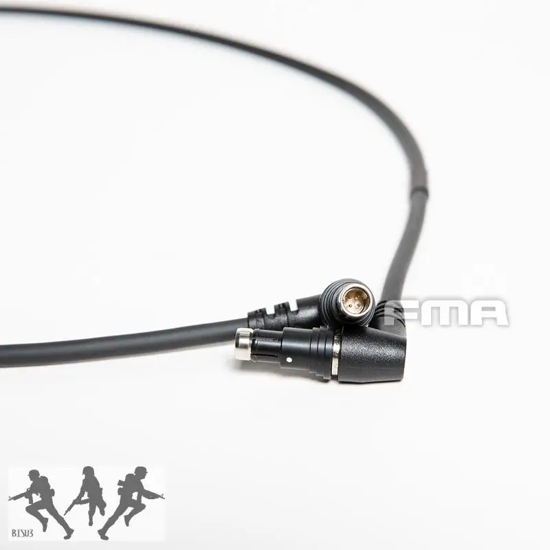 Cable de función de conector FMA para ANPVS31 GPNVG18-BNVS, visión nocturna, NVG, 75cm, conector estilo L - imagen 4