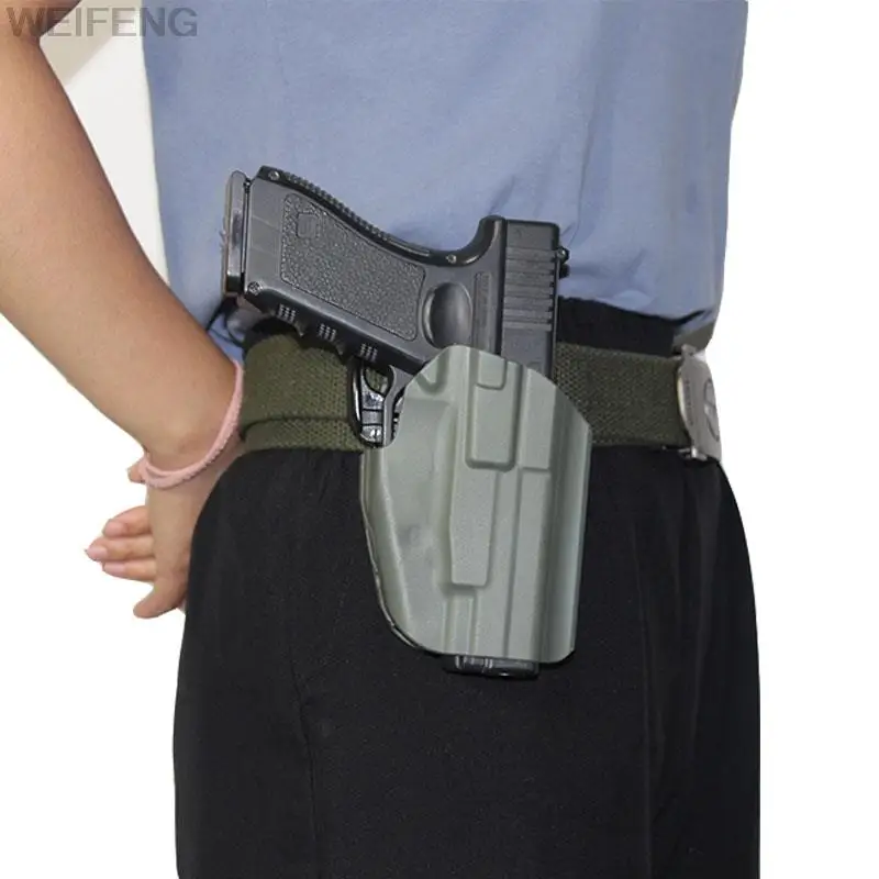 Funda universal táctica para caza y tiro GL 17 19 M2 9/40 HK45 92F 1911 CZ 75 funda para pistola de aire - imagen 5