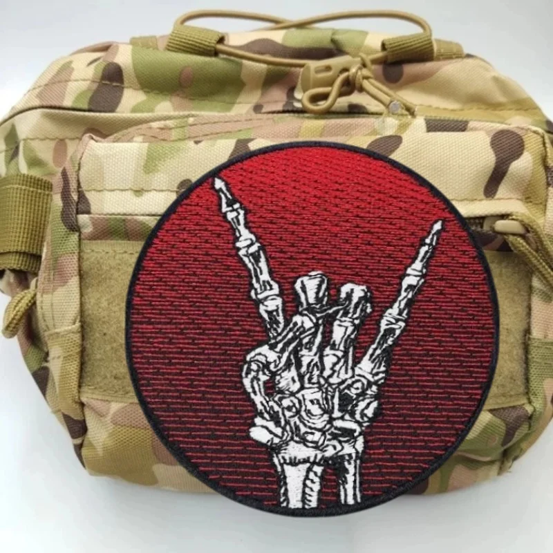 Parche bordado militar táctico para ropa, insignias de moral con gancho, parches, pegatinas para mochila - imagen 3