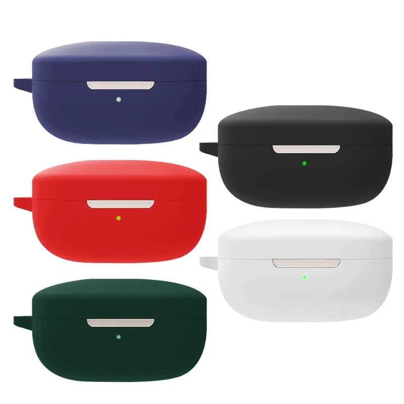 Funda protectora silicona Compatible con QCY T13 Eabuds, a prueba golpes, anticaídas - imagen 4