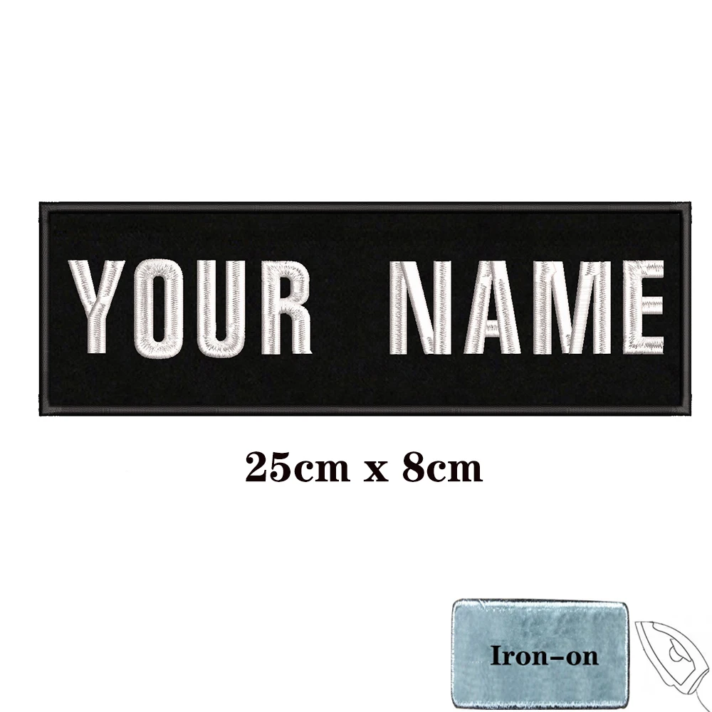 25x8 -IRON ON