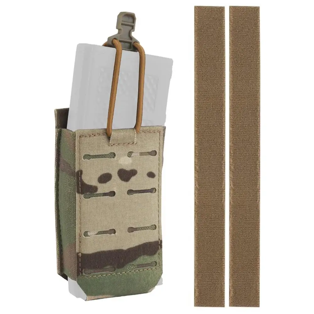 Bolsa táctica multiusos 5,56, sistema MOLLE, soporte de cinta mágica para caza, Rifle de combate AR M4, bolsa de soporte rápido para Mag, equipo Airsoft - imagen 3