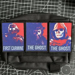 Parche táctico Call of Duty The Ghost insignia Moral Crimson