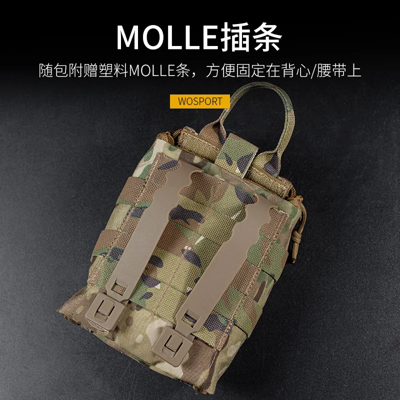 Equipo táctico de emergencia multifuncional para exteriores, botiquín de primeros auxilios de rescate, bolsa de camuflaje de respuesta rápida - imagen 3