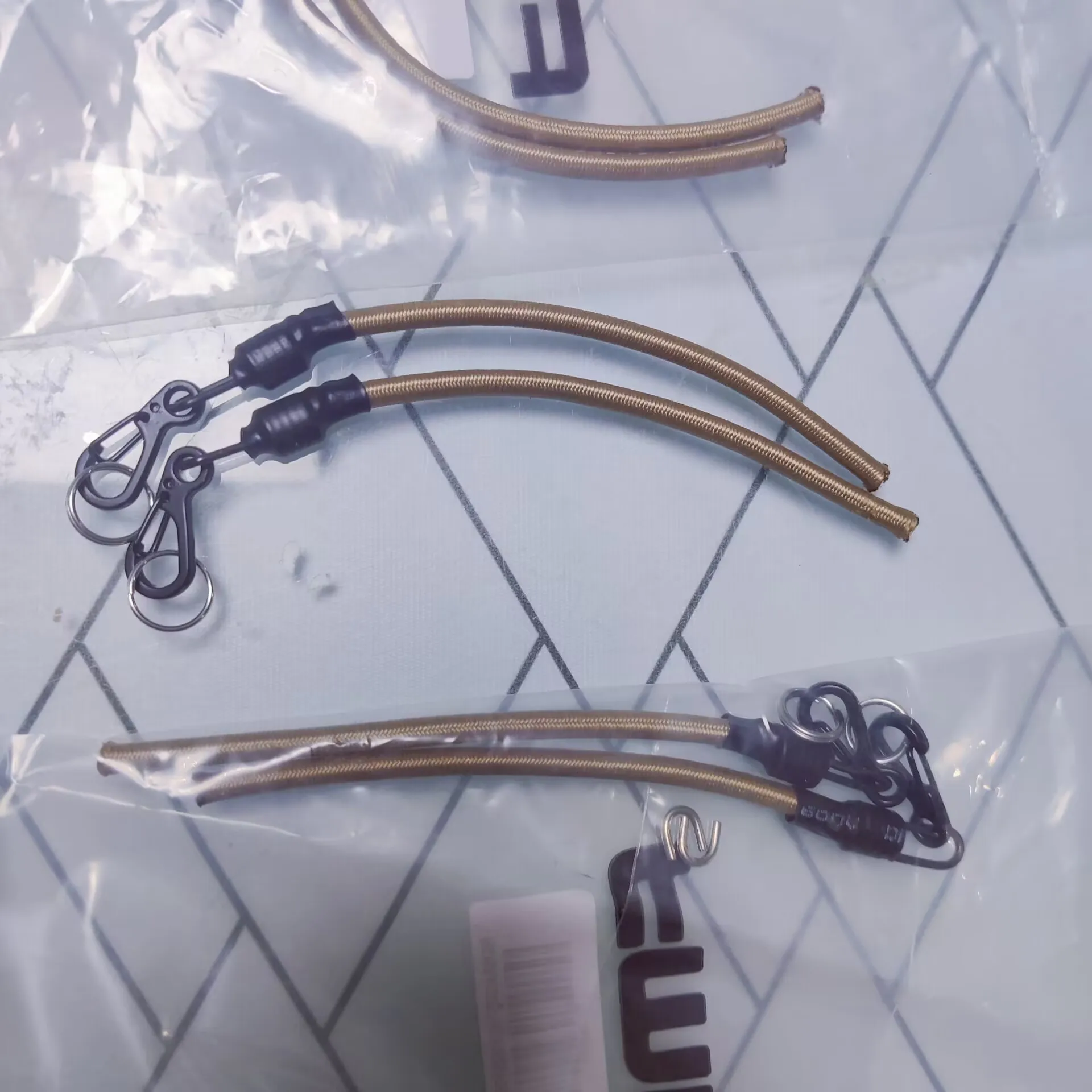 Cuerda elástica de goma de repuesto para casco, cuerda elástica de Color FMA para gancho y bucle fijo NVG VAS ARC - imagen 4