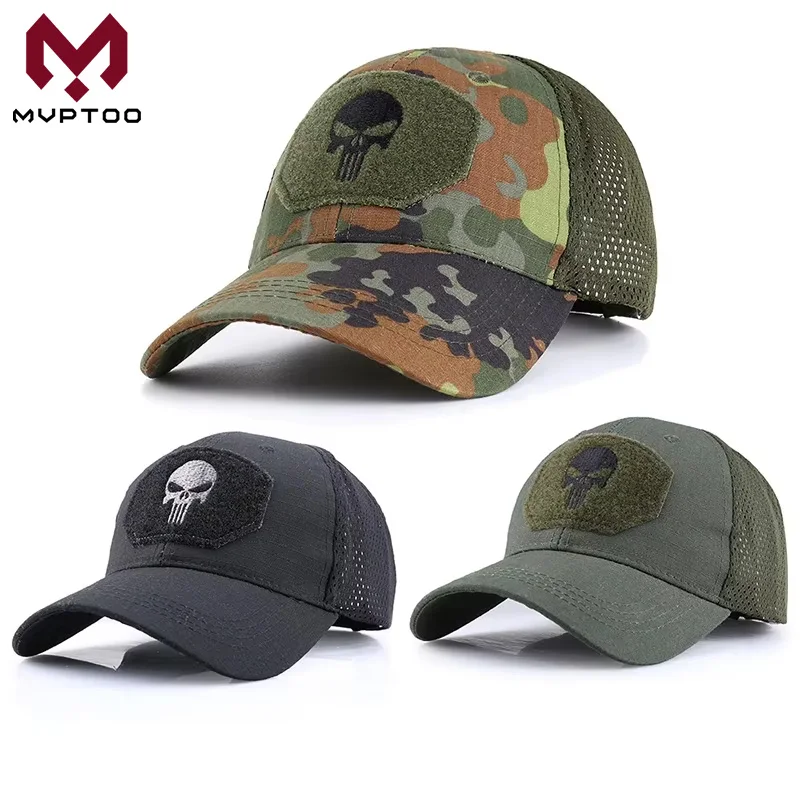 Gorra táctica camuflaje ajustable airsoft senderismo protección solar - imagen 2