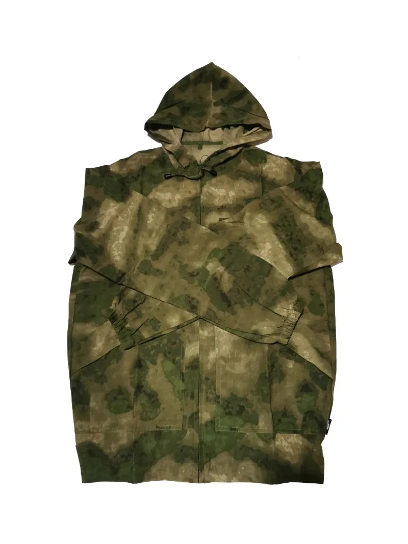 Conjunto de vestido de camuflaje ligero ruso EMR Little Green Man Ruin Camo flor blanca primavera verano - imagen 5