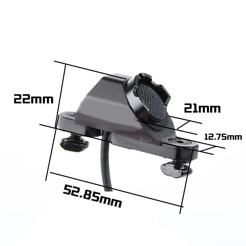 Unidad Táctica botón caliente SF/2,5/3,5 interruptor remoto de presión para Surefir M300 M600 linterna DBAL A2 D2 PEQ15 NGAL MAWL láser - imagen 3