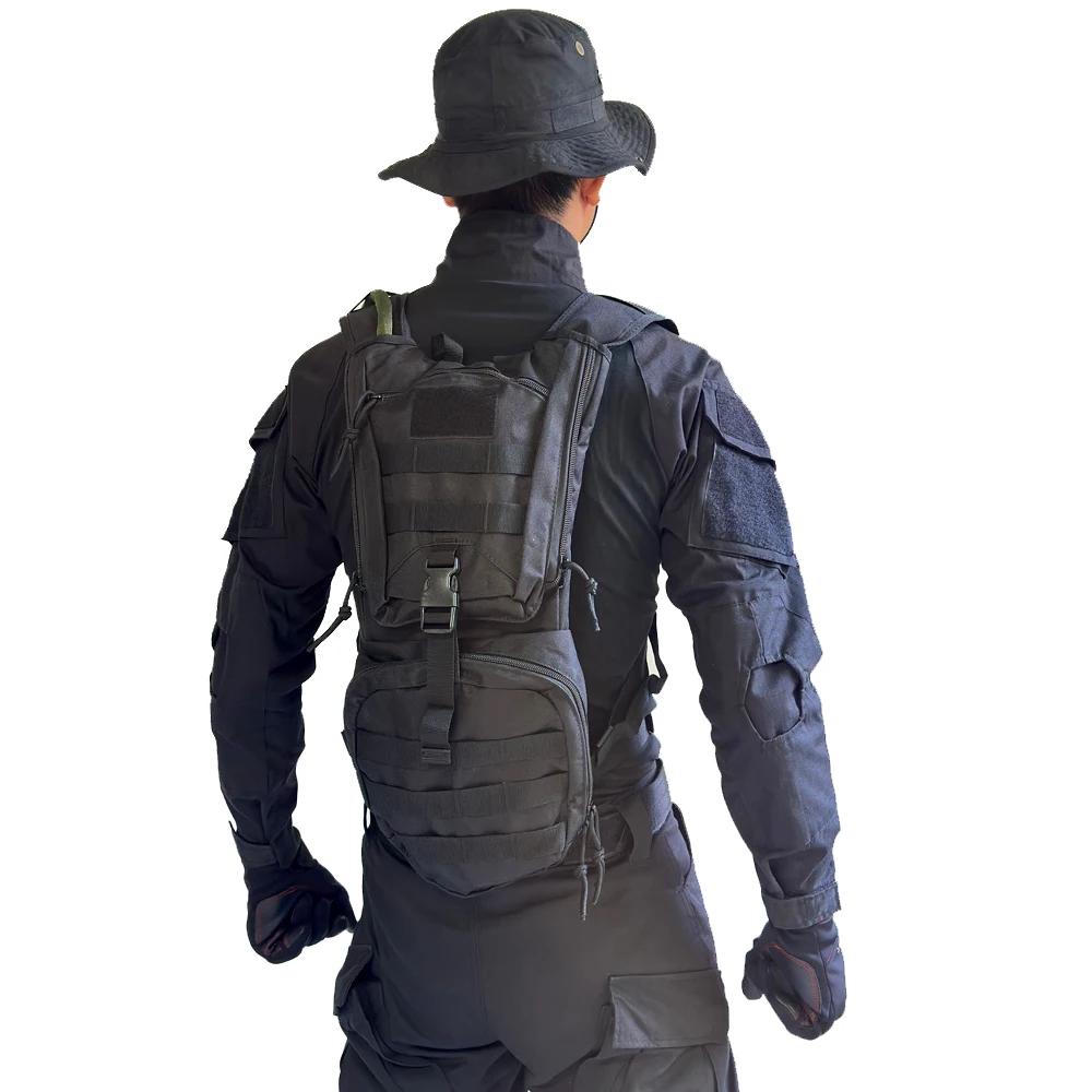 Bolsa de agua al aire libre de 3L, mochila, ciclismo, montañismo, camping, senderismo y bolsa de agua deportiva - imagen 2