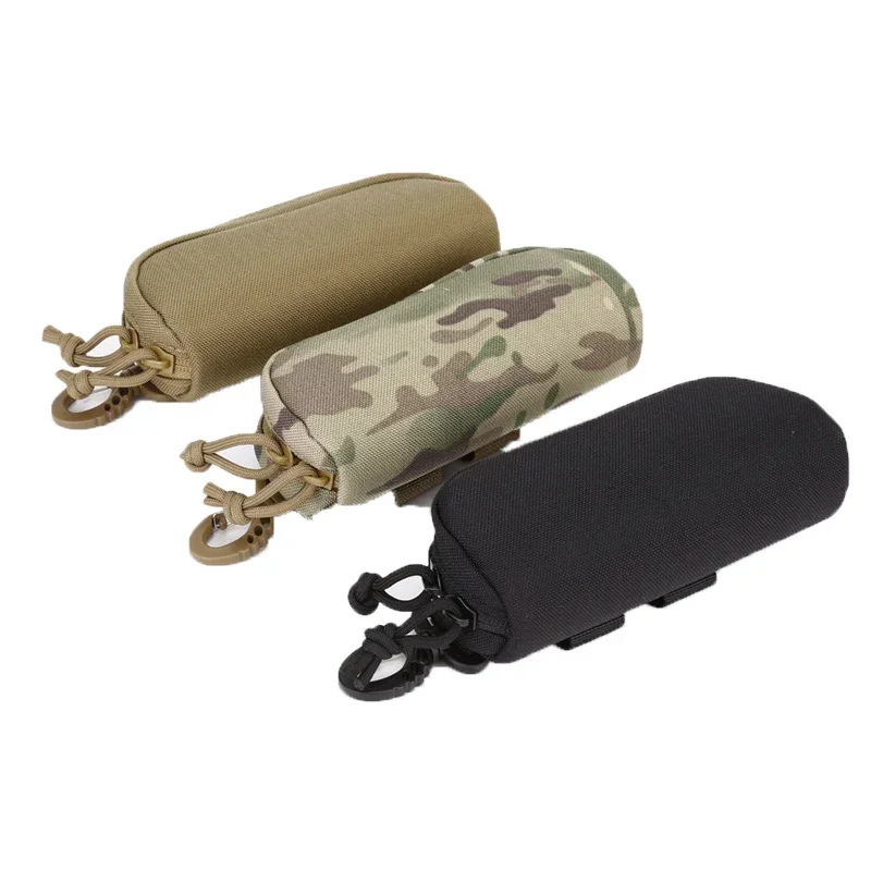 Bolsa táctica Molle para gafas de sol, riñonera EDC, utilidad, accesorios de caza del ejército, organizador, estuche para gafas - imagen 3