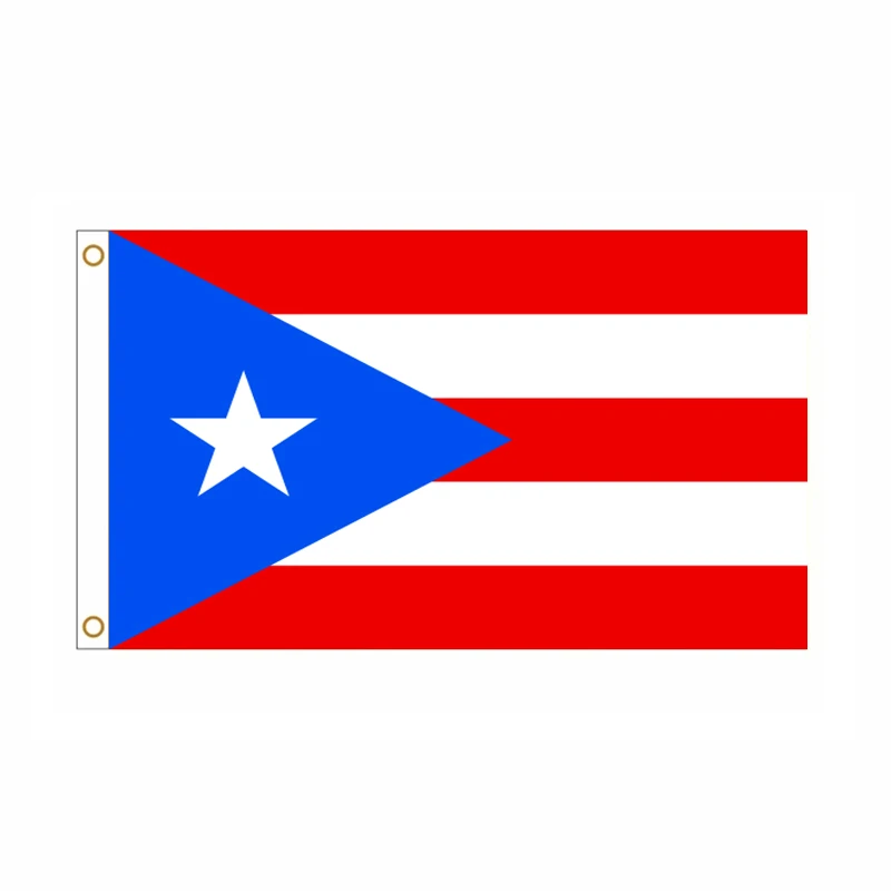 5 unids/lote bandera nacional de Puerto Rico 90x150cm bandera nacional de la Commonwealth de Puerto Rico al por mayor - imagen 2