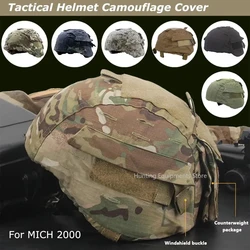 Funda camuflaje casco MICH 2000 resistente a arañazos y salpicaduras