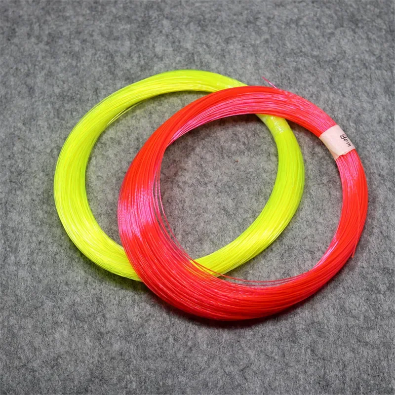 Pasadores de repuesto para mira de arco de fibra óptica, accesorios de tiro con arco compuesto, tirachinas rojo y verde, fibra de caza, 1M - imagen 5