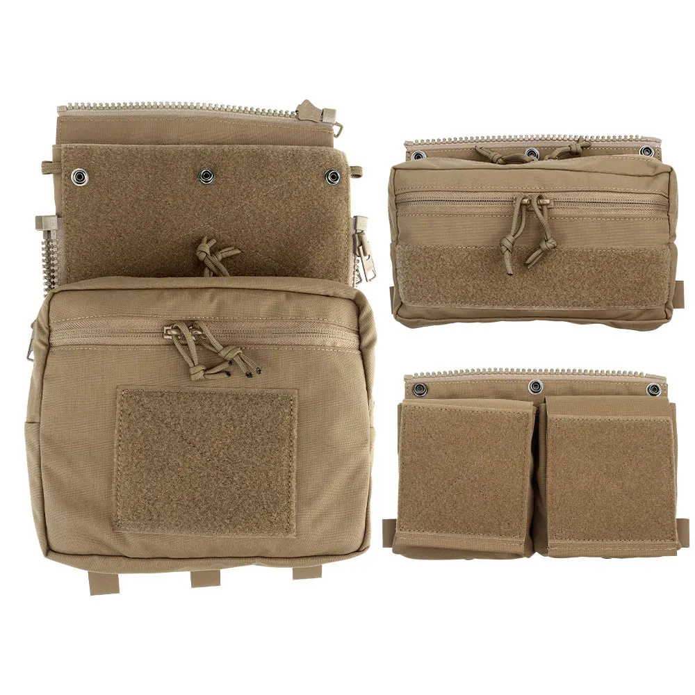 Panel de chaleco táctico de LV-119, mochila de asalto, Panel trasero Mag/MAPA/almacenamiento de agua, bolsa grande, equipo de caza Airsoft - imagen 4