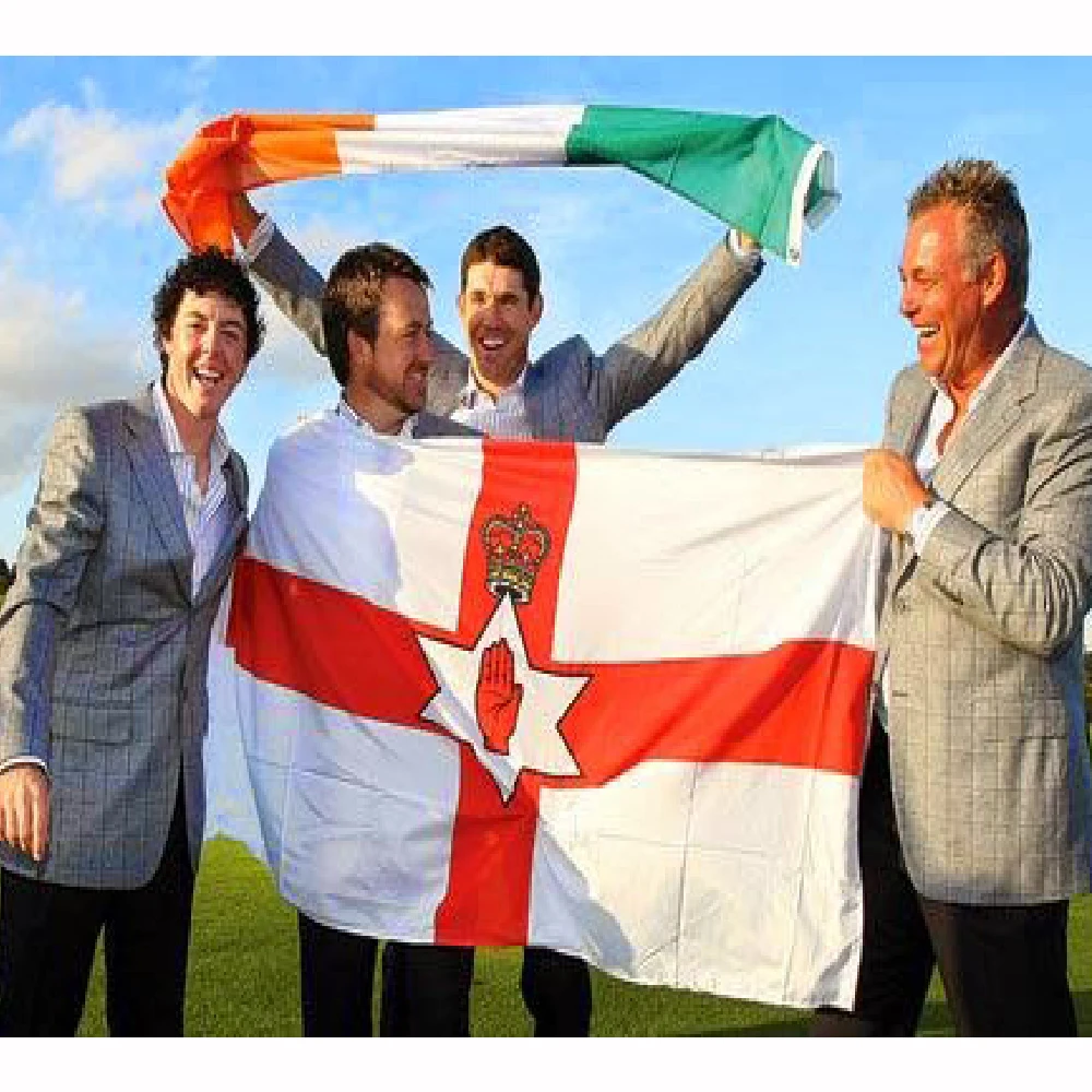 Bandera de Irlanda del Norte de 90 x 150 cm Bandera de Ulster irlandesa del Norte
