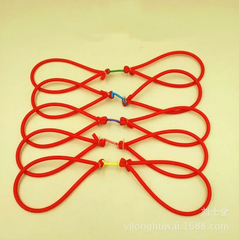 5/10 unids/set banda de goma para pesca tiro captura de peces tirachinas alta elasticidad captura para flecha de pescado tiro al aire libre - imagen 2