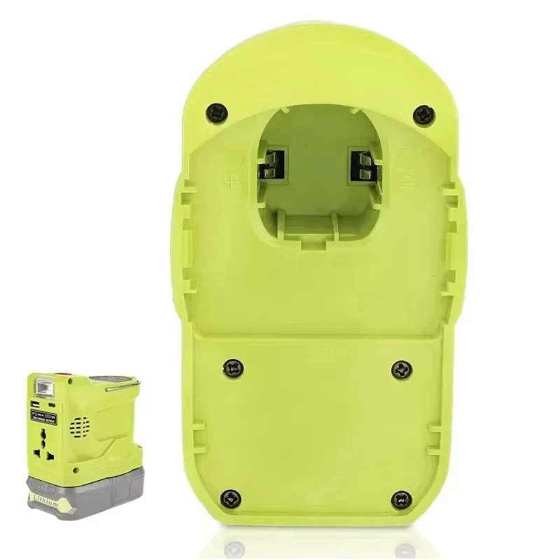 Inversor de batería de iones de litio de 200W, lámpara LED de trabajo, Banco de energía USB para Ryobi, batería de níquel de iones de litio de 18V P102 P103 P104 P105 P107 P108 - imagen 3