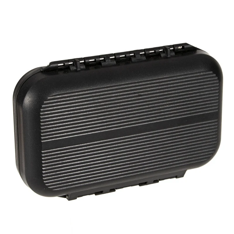 Señuelo de pesca con mosca impermeable, caja de almacenamiento de moscas para trucha, contenedor de doble cara, señuelo de pescado, línea de cebo, ganchos, soporte, caja de aparejos - imagen 3