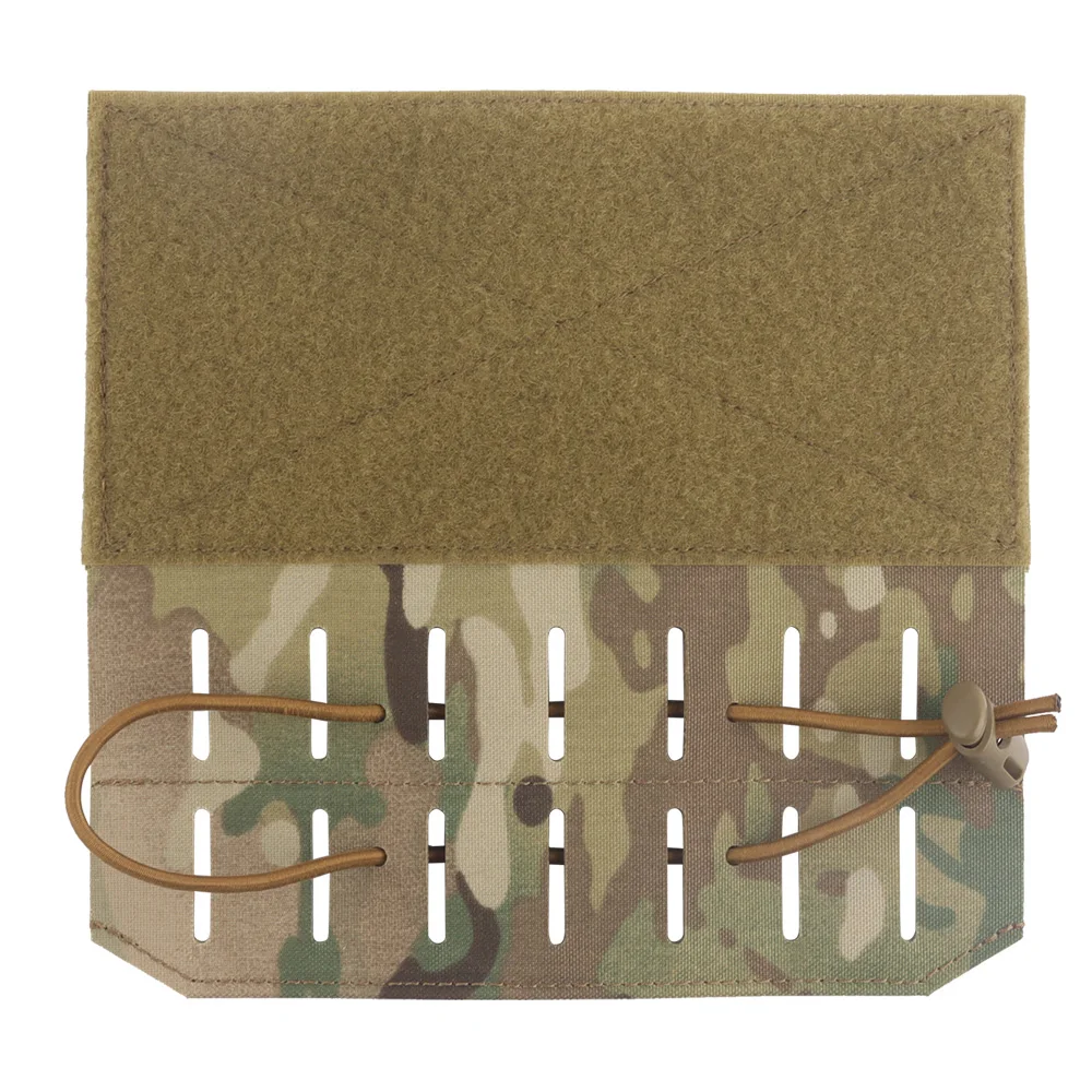 Portador de placa táctica, adaptador de placa colgante, Panel frontal, bolsa para revistas, soporte de montaje MOLLE para caza, chaleco Airsoft, equipo - imagen 2