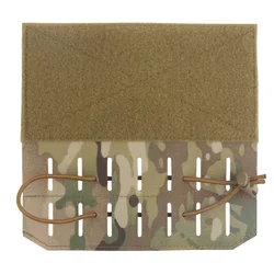 Portador de placa táctica, adaptador de placa colgante, Panel frontal, bolsa para revistas, soporte de montaje MOLLE para caza, chaleco Airsoft, equipo