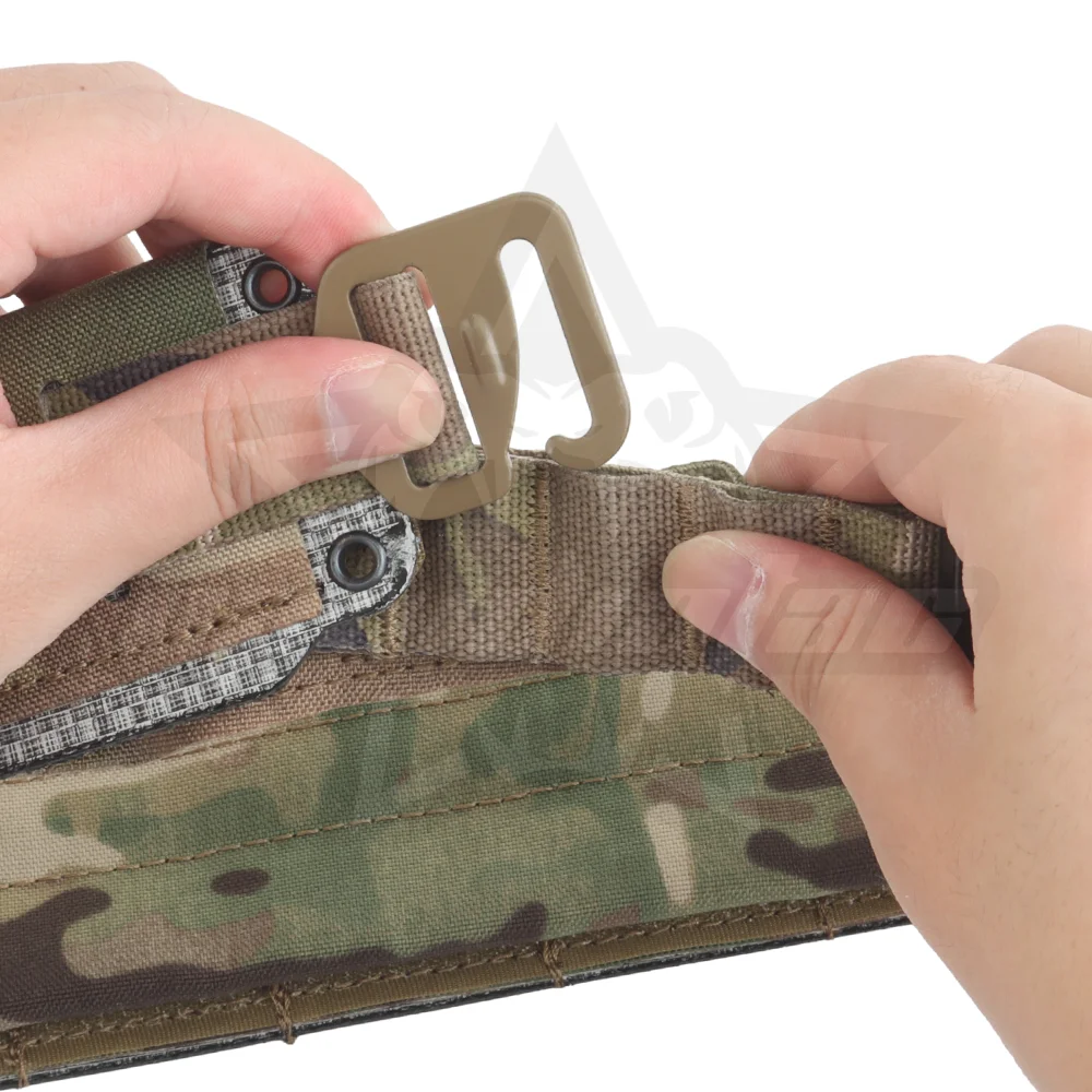 Cinturón de caza de arco OPHIDIAN, sistema Molle de 2 capas, hebilla de Metal de liberación rápida, cinturón de combate ligero, equipo de caza Airsoft - imagen 4