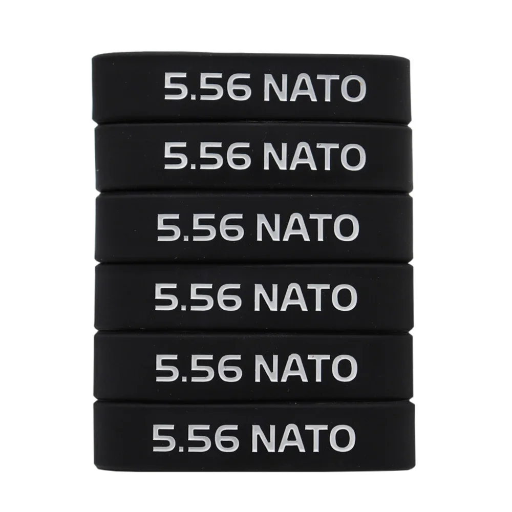 VULPO-banda elástica para marcar revistas, accesorio para Airsoft Rifle Mag, plataforma de goma para 5,56 Nato 7,62mm 300 ACC BLK multicolor, 4 unidades por lote - imagen 5